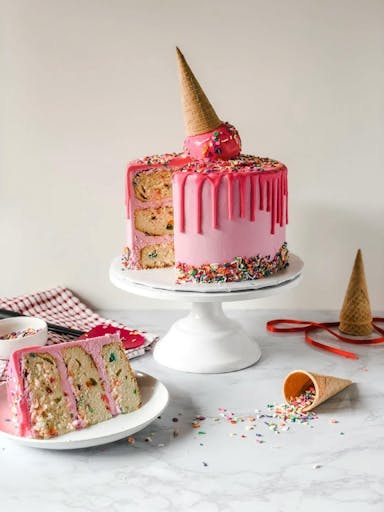 Cakes background image
